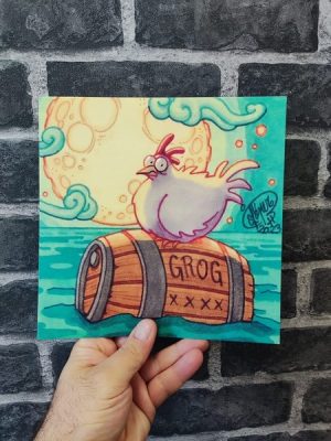 Picture of the Monkey Island tribute print